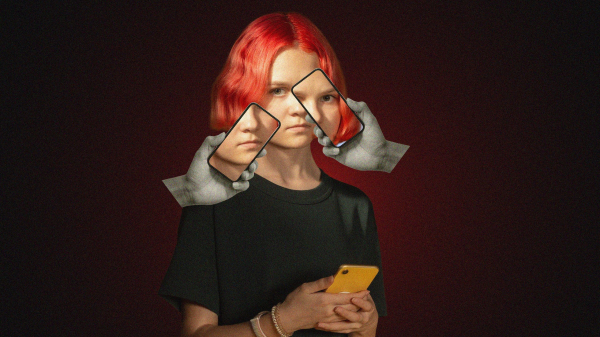 Image may contain Adult Person Face Head Photography Portrait Accessories and Glasses